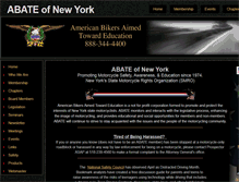 Tablet Screenshot of abateny.org